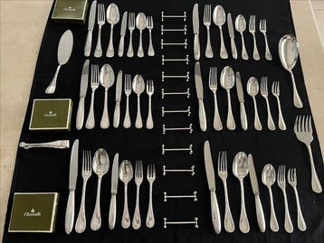 Christofle - Bestekset voor 6 personen (58) - Linten -
