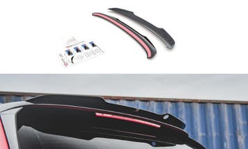 Spoiler cap Skoda Kamiq Maxton Design glans zwart, Ophalen of Verzenden, Nieuw