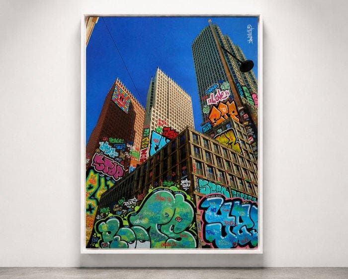 BLACH (Maxime Blachere) - NEW YORK ROOTS Original Art By, Antiek en Kunst, Kunst | Designobjecten