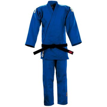 Essimo Judopak PREMIUM Blauw – Slim fit, Sport en Fitness, Vechtsporten en Zelfverdediging, Ophalen of Verzenden, Nieuw