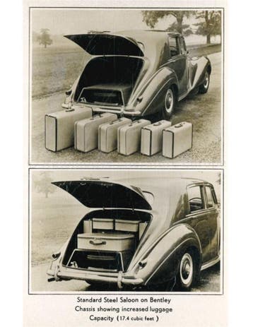 1952 BENTLEY FOUR DOOR SPORTS SALOON BROCHURE ENGELS, Nieuw, Author