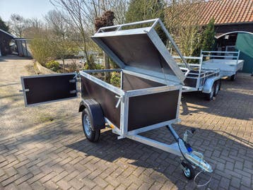 Nieuw bagagewagens met klep en achterdeur, Auto diversen, Aanhangers en Bagagewagens, Ophalen, Nieuw