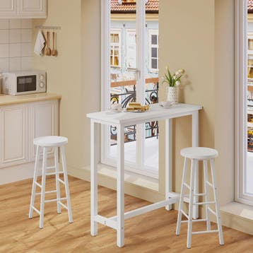 WOLTU Bartafel 100x40x100cm - Stijlvolle Bistro Cocktail Eet, Verzenden, Nieuw