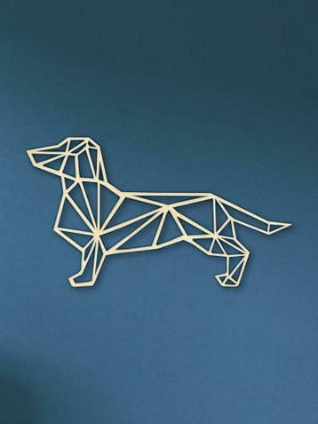 Geometrische Hond Tekkel (dieren), Ophalen of Verzenden, Nieuw