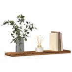 vidaXL Wandschappen 4 st 40x20x1,5 cm bewerkt hout oud, Verzenden, Nieuw