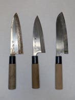 Keukenmes - Staal, Hout - Japan - Deba-mes uit Japan, Antiek en Kunst