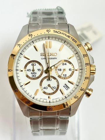 Seiko - Chronograph - Zonder minimumprijs - SBTR024 - Heren