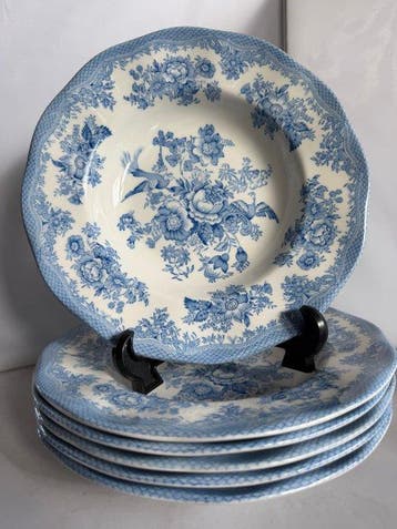 Unicorn Tableware Staffordshire Asiatic Peasants - Bord (6)