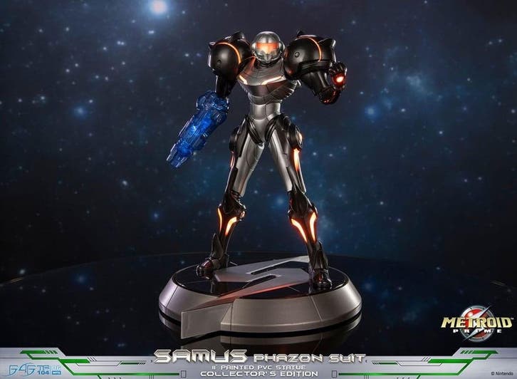 Metroid Prime PVC Statue Samus Phazon Suit Collector´s Editi, Verzamelen, Film en Tv, Nieuw, Ophalen of Verzenden