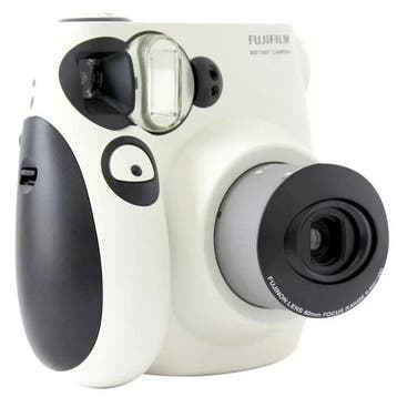 Fujifilm Instax Mini 7S Instant Camera - Wit (Panda), Audio, Tv en Foto, Fotocamera's Analoog, Verzenden, Zo goed als nieuw