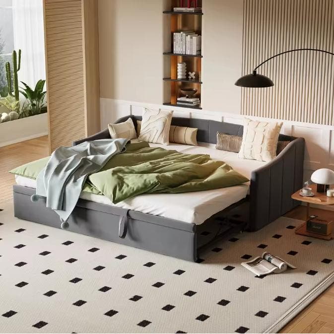 DAY Bed Sofa – Uittrekbaar van 90x200 cm naar 180x200 cm, Huis en Inrichting, Slaapkamer | Slaapbanken, Nieuw, Verzenden