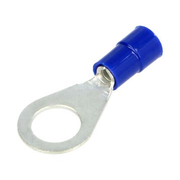 M8 Ring kabelschoen - Blauw - 1.5 tot 2.5 mm - Gatdiameter 8, Ophalen of Verzenden, Nieuw, Schakelaar