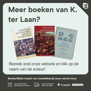 Folklore en volkswijsheden in Nederland en Vlaanderen /, Boeken, Verzenden, Zo goed als nieuw, K. ter Laan