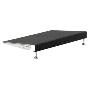 Verstelbare aluminium drempelhulp met antislip – 71 cm breed, Ophalen of Verzenden, Nieuw