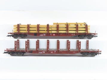 Fleischmann H0 - 5289K - Modeltrein goederenwagon (2) - 2, Nieuw