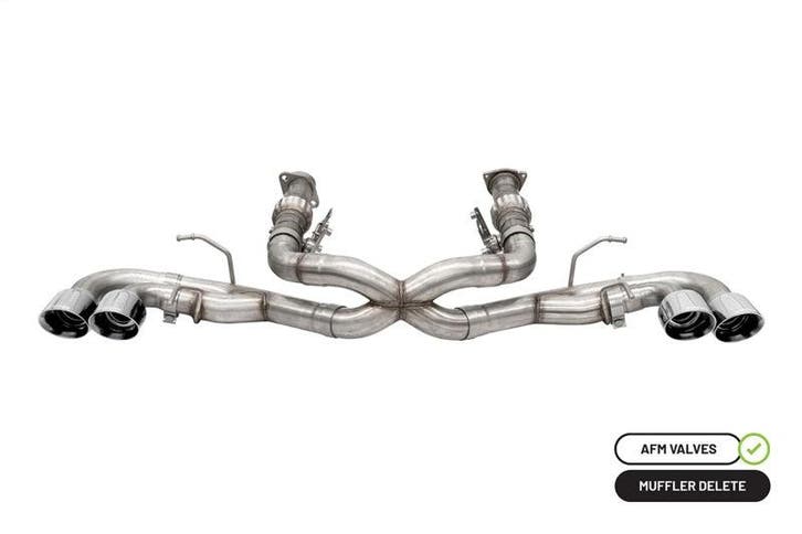 Corsa 20-25 Corvette C8 3in Xtreme Cat-Back Exhaust 4.5in, Auto-onderdelen, Uitlaatsystemen, Ophalen of Verzenden