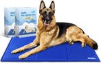 Koelmat Hond & Kat - 110x70 cm - Blauw - Nobleza, Verzenden, Zo goed als nieuw