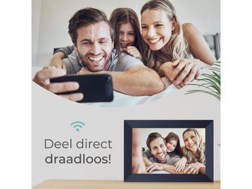 Skoov Digitale Fotolijst HE001 - 10.1 inch HD - WiFi -, Verzenden, Nieuw