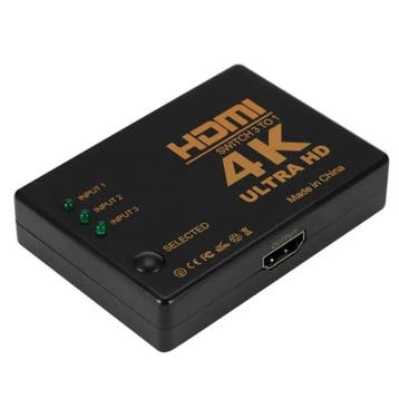 DrPhone HDMI Switch 3-in-1-uit – Handmatige HDMI Schakelaar, Audio, Tv en Foto, Audiokabels en Televisiekabels, Verzenden, Nieuw