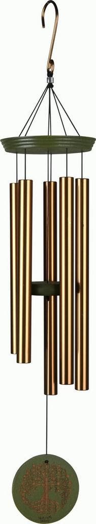 Natures Melody Windgong 92cm lang Levensboom bronskleurig, Verzenden, Nieuw