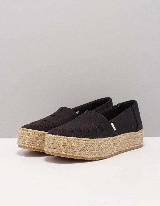 TOMS Valencia -maat 37- Dames Espadrilles - Black, Kleding | Dames, Schoenen, Verzenden