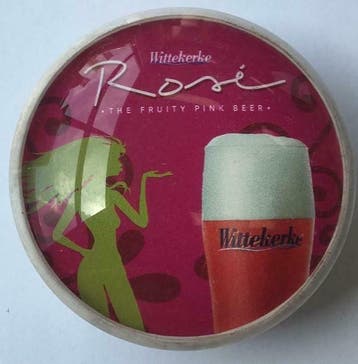 Occasion - Ronde taplens Rosé bol 69 mmø, Verzenden
