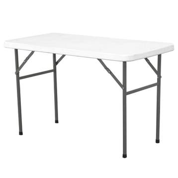 Inklapbare Buffettafel | CATERING | Kunststof/Metaal | Wit, Verzenden, Nieuw in verpakking