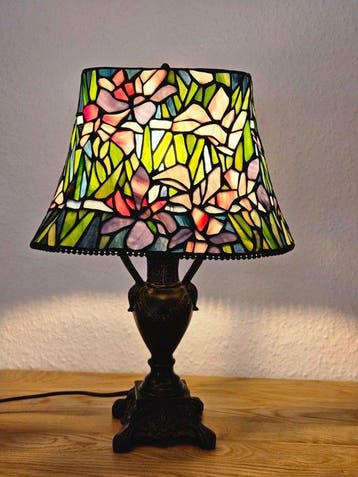 Lamp - Gepatineerd brons