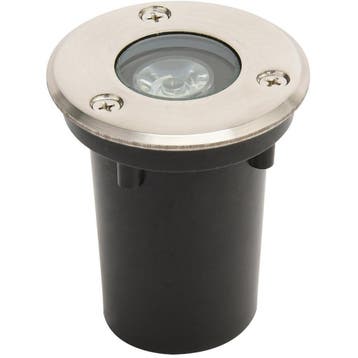 LED Grondspot - Aruz - Inbouw Rond - 1W - Waterdicht IP67 -, Ophalen of Verzenden, Nieuw, Vloerspot of Grondspot, Led