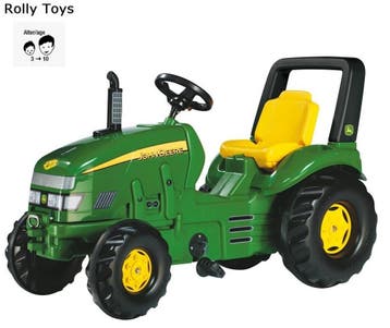 John Deere X-Trac met Beugel 035632 tot 10 jaar Rolly Toys, Kinderen en Baby's, Speelgoed | Buiten | Voertuigen en Loopfietsen