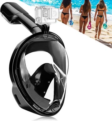 Snorkelset Volgelaats - 28% Korting | Nu Snel Besparen, Ophalen of Verzenden, Nieuw, Snorkelmasker