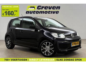 Volkswagen up! 1.0 | Airco | LED | 5 Deurs | NAP, Stof, Zwart, Handgeschakeld, Nieuw