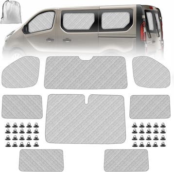 Privacy set Renault Trafic LWB | 34% Korting | Retoertje, Ophalen of Verzenden, Zo goed als nieuw