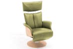 Relaxfauteuil Heesch - relaxfauteuils - Groen, Nieuw, Stof