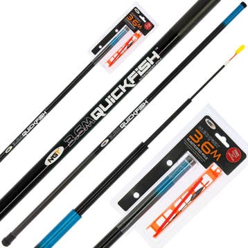 NGT Quickfish Combo - 3,60m Vaste Hengel met elastiek,, Verzenden, Nieuw
