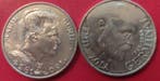 Frankrijk. 100 Francs 1984 et 1985 (lot de 2 monnaies en
