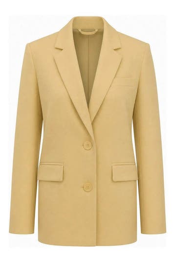 Pieces Blazer in maat L Geel, Pieces, Verzenden, Zo goed als nieuw, Geel