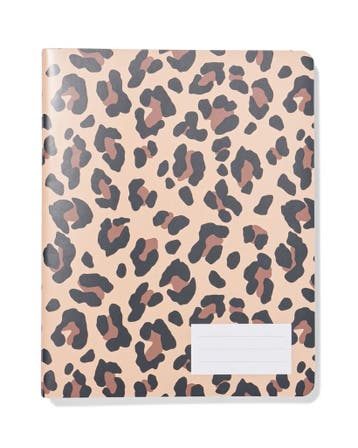 HEMA Schriften A5 gelinieerd luipaard - 5 stuks, Verzenden, Nieuw