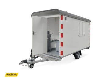 Anssems Schaftwagen met toilet PTS 1400 - 1400 kg, Ophalen of Verzenden, Nieuw