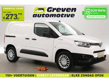 Toyota PROACE CITY Electric 50 kWh 136PK | Snelladen | SOH, Automaat, Wit, Elektrisch, Nieuw