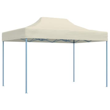 vidaXL Partytent 280 x 410 x 315 cm Crèmekleurig Oxford Stof, Verzenden, Nieuw, Partytent