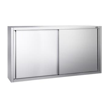 GGM Gastro | RVS wandkast PREMIUM - 1800x400x1000mm - met |, Verzenden, Nieuw in verpakking, RVS Meubilair