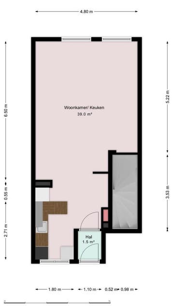Te huur: Appartement St. Stevenskerkhof in Nijmegen, Gelderland, Nijmegen, Appartement