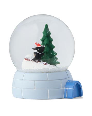 HEMA Takkie sneeuwbol 10x12.5cm glas transparant, Verzenden, Nieuw