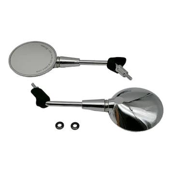 Spiegelset Rond Kort - Vespa Primavera / Elettrica / GTS, Ophalen of Verzenden, Nieuw