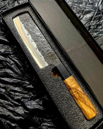 Keukenmes - Japanse mes, op maat handgemaakt keukenchefmes