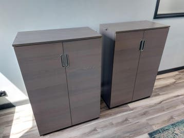 Kast met klapdeur (2x), Antiek en Kunst, Ophalen