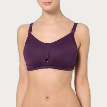 Amoralia Borstvoedingsbh / Positiebh Second Skin Aubergine, Verzenden, Nieuw