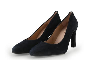 Linea Zeta Pumps in maat 39½ Blauw, Kleding | Dames, Pumps, Zo goed als nieuw, Linea Zeta, Verzenden