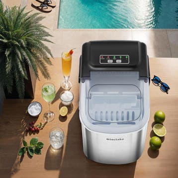 Ijsblokjesmachine Arctic, 1,2 l, 2 ijsblokjesformaten - zilv, Verzenden, Nieuw in verpakking